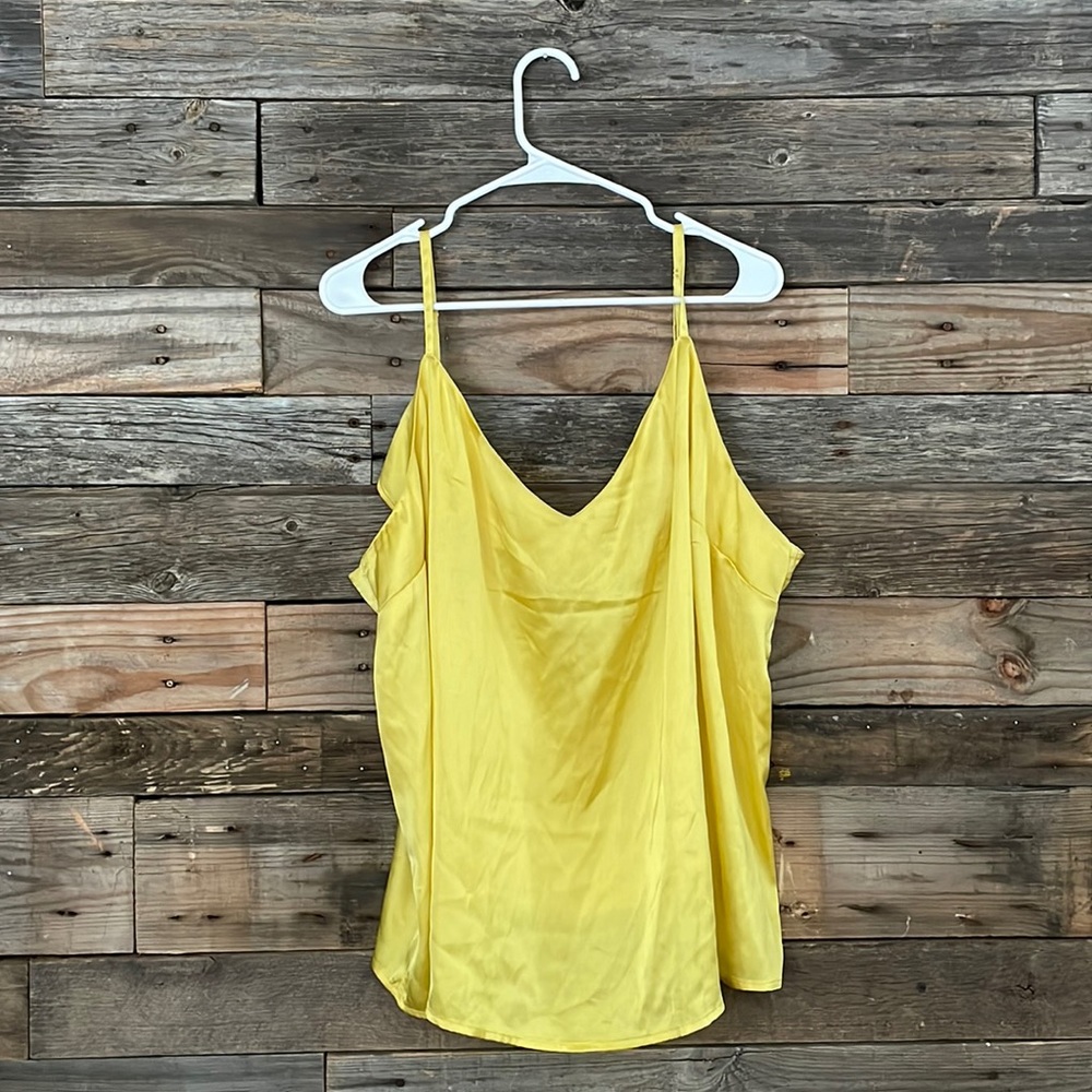 Yellow tank top